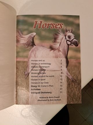 Macmillan Children's Readers RED: Horses, Mr.Carte