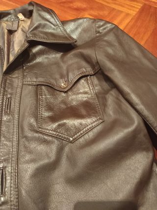 Chaqueta cuero vintage
