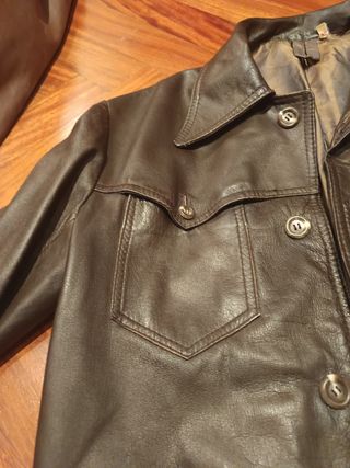 Chaqueta cuero vintage