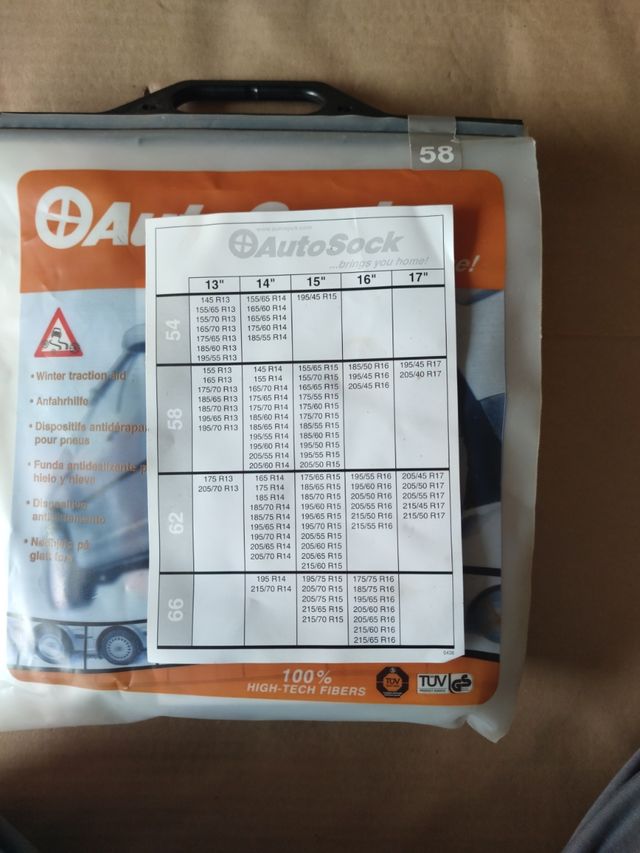 Cadenas de tela de nieve, con chaleco