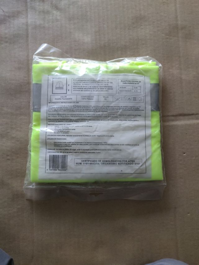 Cadenas de tela de nieve, con chaleco