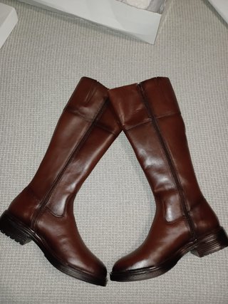ORTIZ&REED Botas Cuero Marrón Altura 4cm Caña25