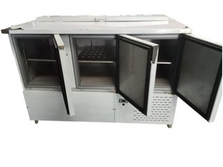 MESA ENSALADERA ACERO INOXIDABLE