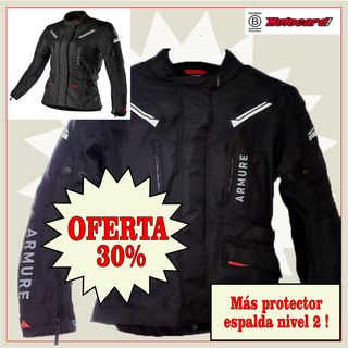 CHAQUETA MOTO MUJER ARMURE