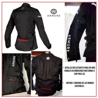 CHAQUETA MOTO MUJER ARMURE