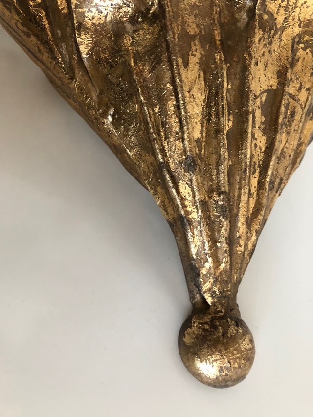 Mensola a muro metallo d'orato