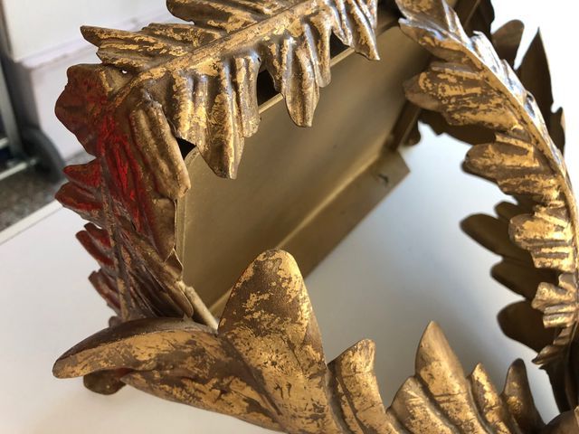 Mensola a muro metallo d'orato