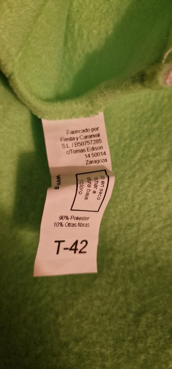 Disfraz de campanilla