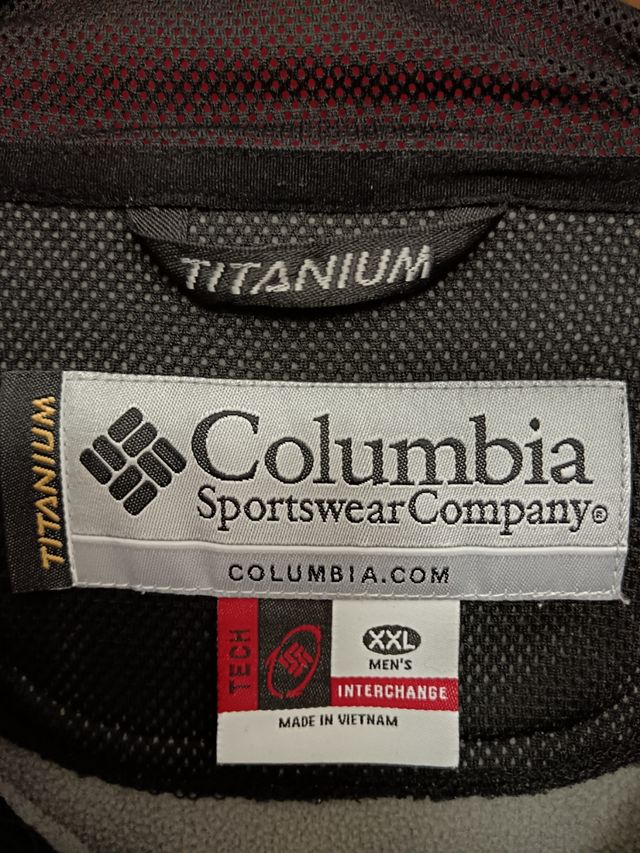 Sudadera Columbia hombre talla XXL