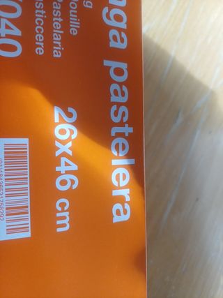 Manga pastelera desechable