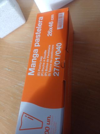 Manga pastelera desechable