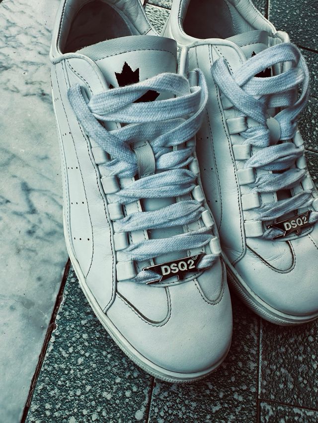 Sneakers Dsquared 2 Bianche 43