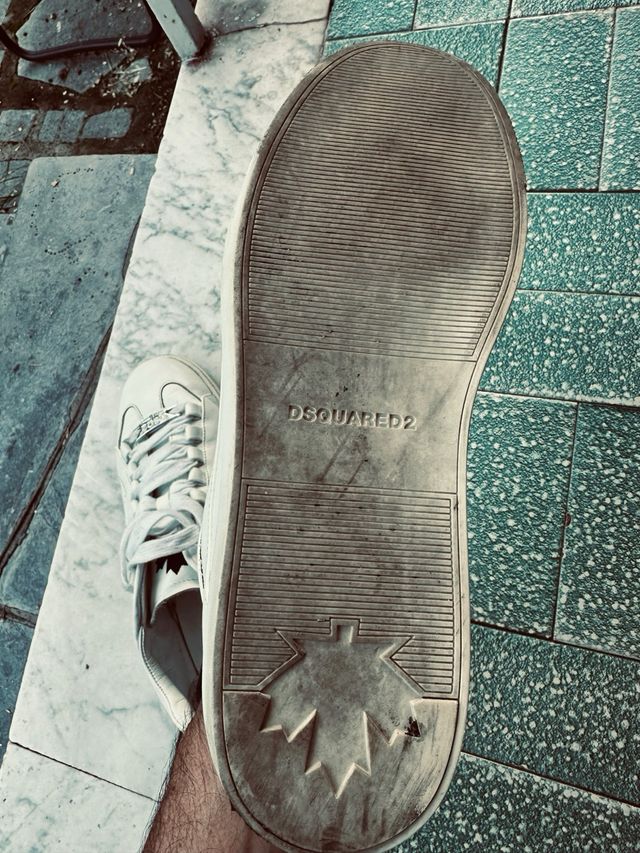 Sneakers Dsquared 2 Bianche 43