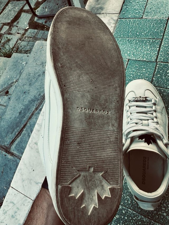 Sneakers Dsquared 2 Bianche 43