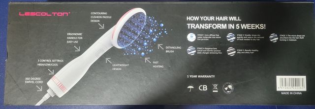 Secador de pelo con cepillo