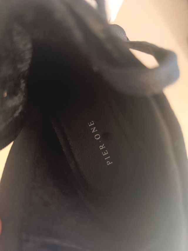 botines  Pier One negros NUEVOS