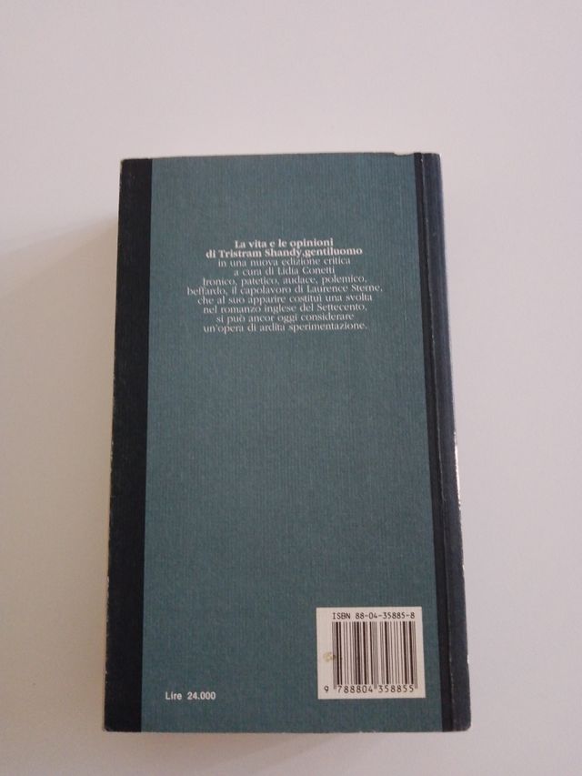 Sterne La Vita E Le Opinioni Di Tristram Shandy, Gentiluomo