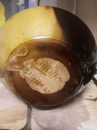 Juego de vino de ceramica