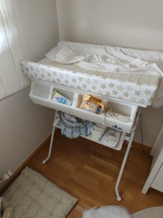 Bañera cambiador bebé