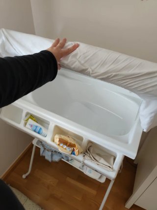Bañera cambiador bebé