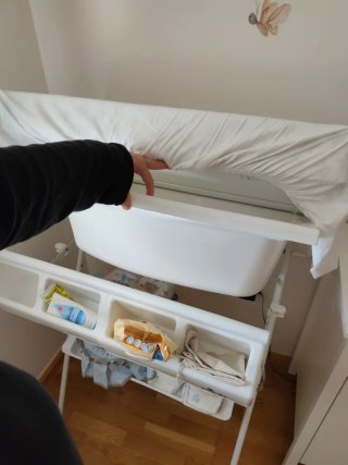Bañera cambiador bebé