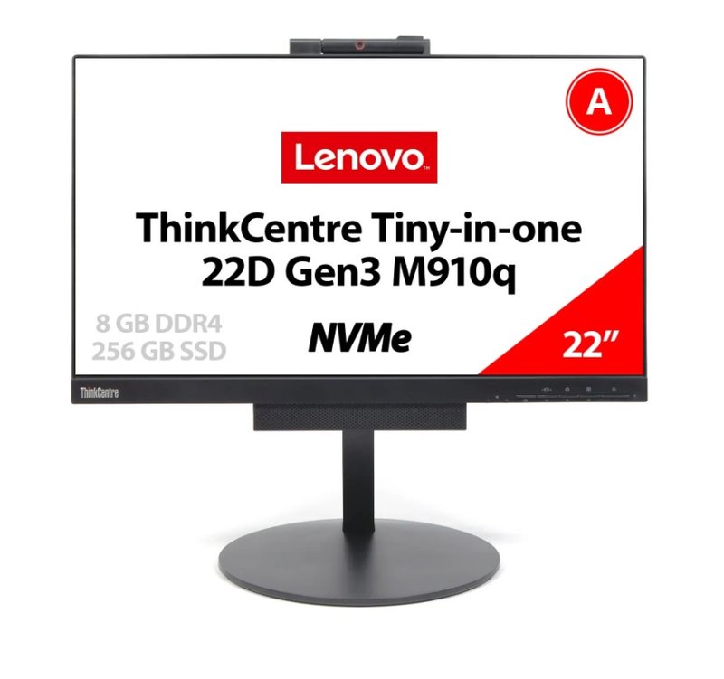 All in One LENOVO THINKCENTRE TINY IN ONE + M920Q