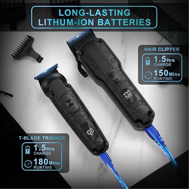 Nuovissimo set di tagliacapelli professionale da uomo