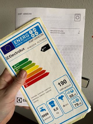 LAVADORA Electrolux 8kg como NUEVA!