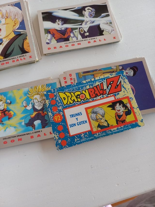 Cartas serie 2 plata dragon ball Z panin