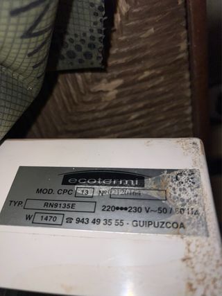 Radiador electrico bajo consumo