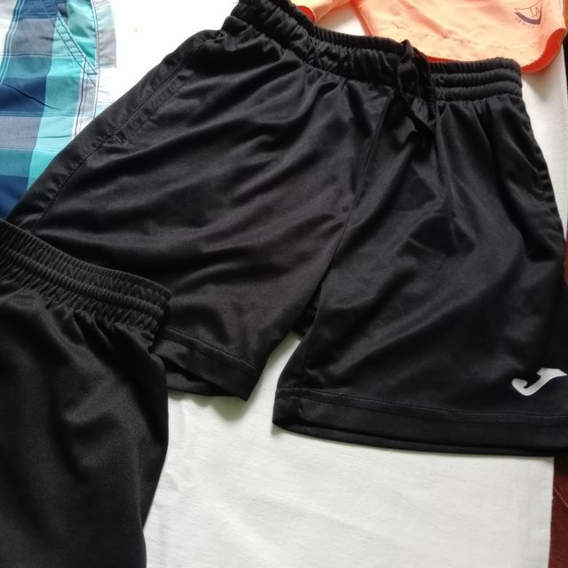 Lote 10 Pantalones cortos chicos