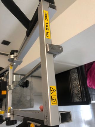 Maquina electrica cargo master para subir escalera