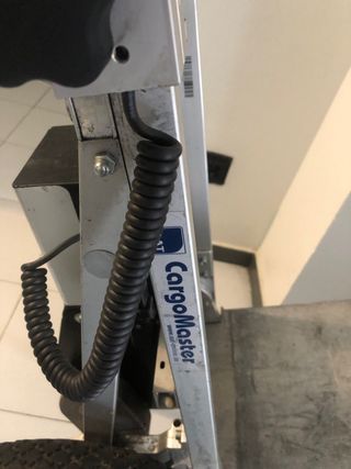 Maquina electrica cargo master para subir escalera