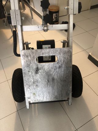 Maquina electrica cargo master para subir escalera