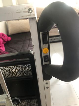 Maquina electrica cargo master para subir escalera