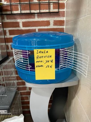 Jaula hamster.