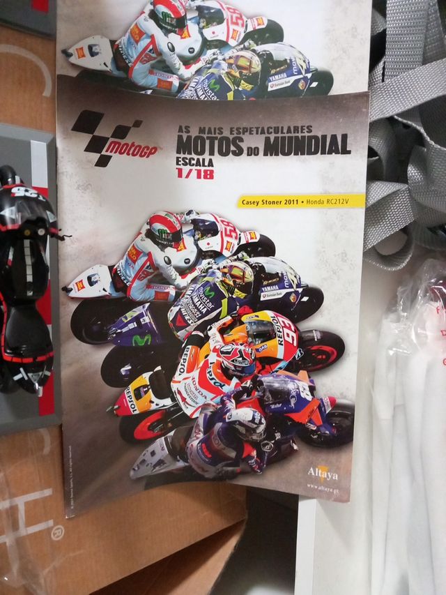 Minaturas Coleção Moto Gp