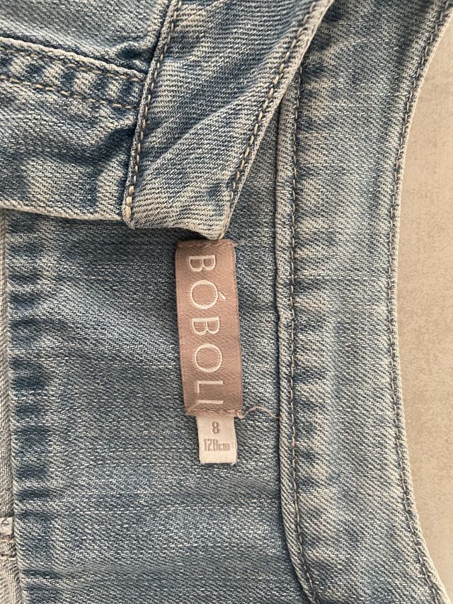 Chaqueta mangas cortas de Jeans Niña