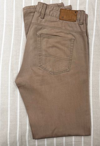 Pantalones vaqueros marrones talla 40