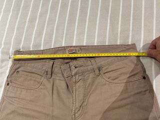 Pantalones vaqueros marrones talla 40