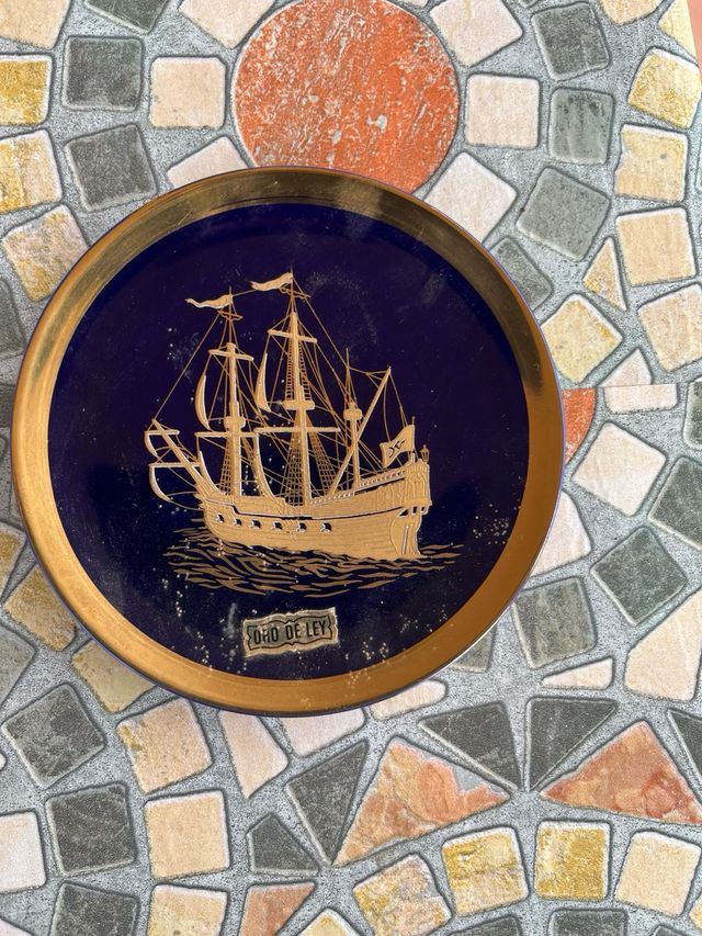 Platitos Decoración en oro