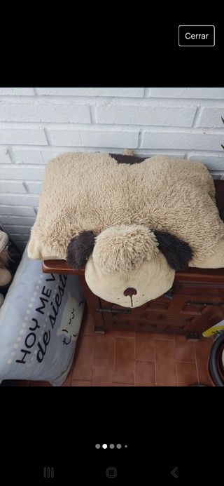 Peluche/cojin perro