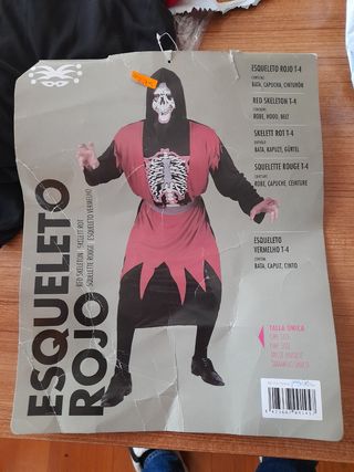 Disfraz hombre adulto L/XL -Muerte-10€