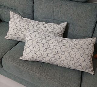 2 Almofadas decorativas 65x35 novas