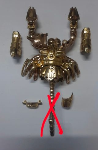Ricambi Scorpione Saint Seiya Bandai
