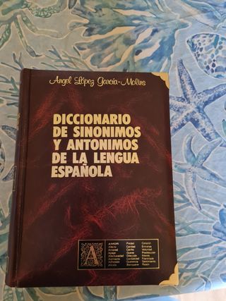 Diccionario de sinónimos y antónimos, 1 tomo Mod. Gb