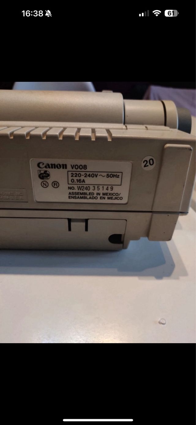 Maquina Escribir Eléctrica Canon ES3