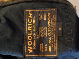giubbotto jeans blu Woolrich 