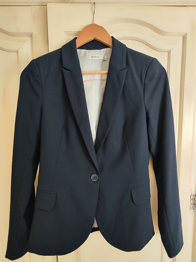 Chaqueta americana Stradivarius, Talla S