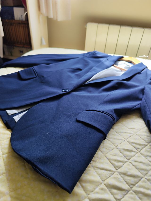 Chaqueta americana Stradivarius, Talla S